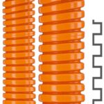 0261.209.010 / 10261209010 ROHRflex® PA6-L 10.0 x 13.0 mm signal Orange, e-Mobility certified ECE-R 118.03, fine profile corrugated nylon conduit