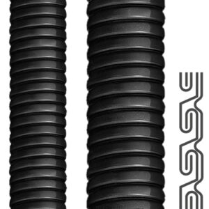 2133.702.029 / 12133702029 FLEXAgraff-PU-F 29.0 x 36.0 mm HL2 / HL3 rated liquidtight galvanized steel conduit, black polyurethane (PU) flame retardant protective jacket
