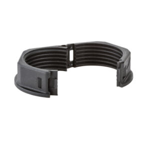 0318.000.040 / 10318000040 Flexa GMK-Duo-M metric M40 x 1.5 mm hinged Black nylon plastic locknut