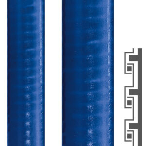 2083.914.021 / 12083914021 Flexa Liquid-Tight-Food 21.0 x 26.5 mm liquidtight galvanized steel conduit, FDA compliant blue polyurethane (PU) protective jacket