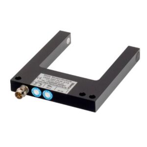 OGSL-050-PUK-ST3 Dietz 50 mm U-Shaped Fork Light Barrier, visible red laser, 0.03 mm high resolution, PNP NO/NC output