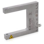 OGUL-051-G3-T3/V4A di-soric hygienic 50 mm U-shaped red light laser fork barrier, Push-pull 100 mA NO/NC, IO-Link