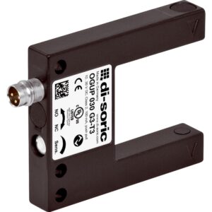 OGUP-030-G3-T3 di-soric High power 30 mm U-shaped infrared light fork barrier, Push-pull 100 mA NO/NC, IO-Link