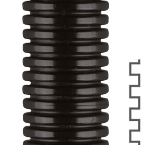 0207.202.095 / 10207202095 FLEXA ROHRflex Multi PA12 91.0 x 106.0 mm black corrugated PA12 cable buncher conduit, 10 m roll