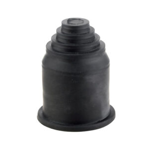 5030.012.211 / 15030012211 Flexa RQE 15.8 mm Black end cap for black corrugated conduit