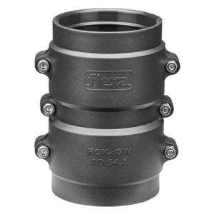 Flexa RQK-GW-PA 5609.042.242 / 15609042242 Conduit repair & retrofit union fitting sleeve kit for 42.5 mm OD corrugated conduits