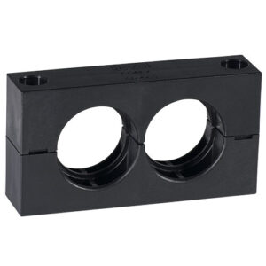 5020.008.201 / 15020008201 Flexa RQM2 2 x 42.5 mm heavy-duty mounting clamp for corrugated plastic conduits