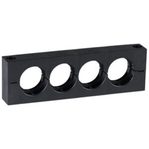 5020.008.207 / 15020008207 Flexa RQM4 4 x 54.5 mm heavy-duty mounting clamp for corrugated plastic conduits