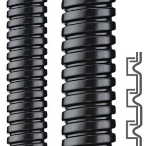 2010.102.008 / 12010102008 Flexa SPR-PVC 7.5 x 11.0 mm Black PVC jacketed micro-diameter conduit, liquid-tight, stretch resistant