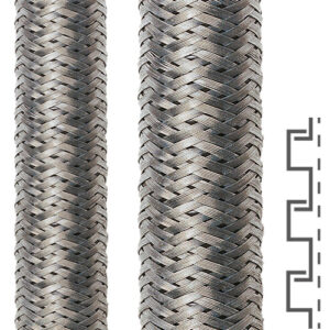 4016.701.010 / 14016701010 Flexa SPR-CU-AS 10.0 x 14.0 mm flexible, stretch-resistant, galvanized steel conduit with tinned-copper wire over-braid