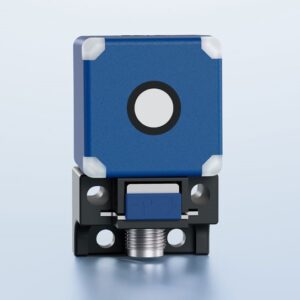 cube-35/FFIU Microsonic "Cube" Ultrasonic Sensor, 65 - 600 mm range, adjustable 5 position sensing head, 2 x Push-Pull outputs, 1 x analog, IO-Link