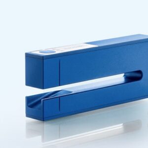 esf-1/7/CDF/A Microsonic 6 mm x 86 mm high web speed ultrasonic label and splice sensor, dual digital output, IO-link