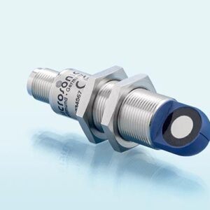 lpc+25/WK/CFI Microsonic 30 - 350 mm range, Ultrasonic Distance Measuring Sensor, 90° sensing head, 1 x Push/Pull, 1 x analogue 4-20 mA outputs, IO-Link