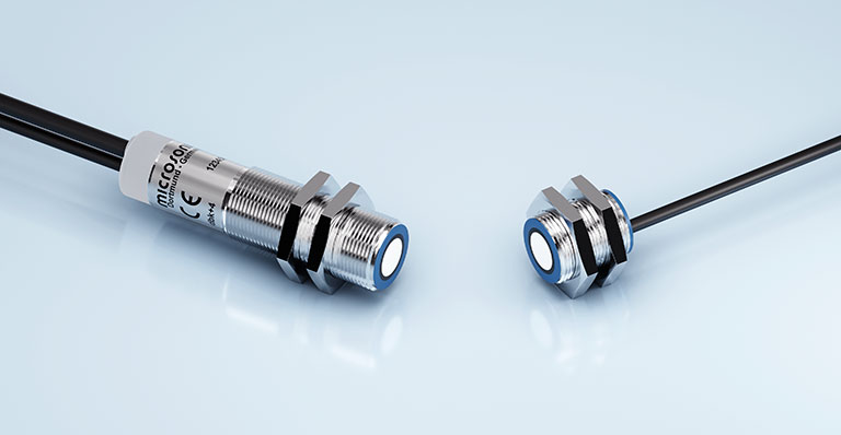 Microsonic dbk+4/3CFF/M18 E+S double sheet sensor