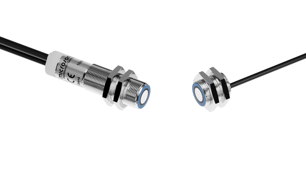 csm_dbkplus4CFFM18_ES_IO-Link dbk+4/3CFF/M18 E+S Microsonic Double Sheet Detector, 20–60 mm Range, 2 × Push-Pull Outputs, IO-Link